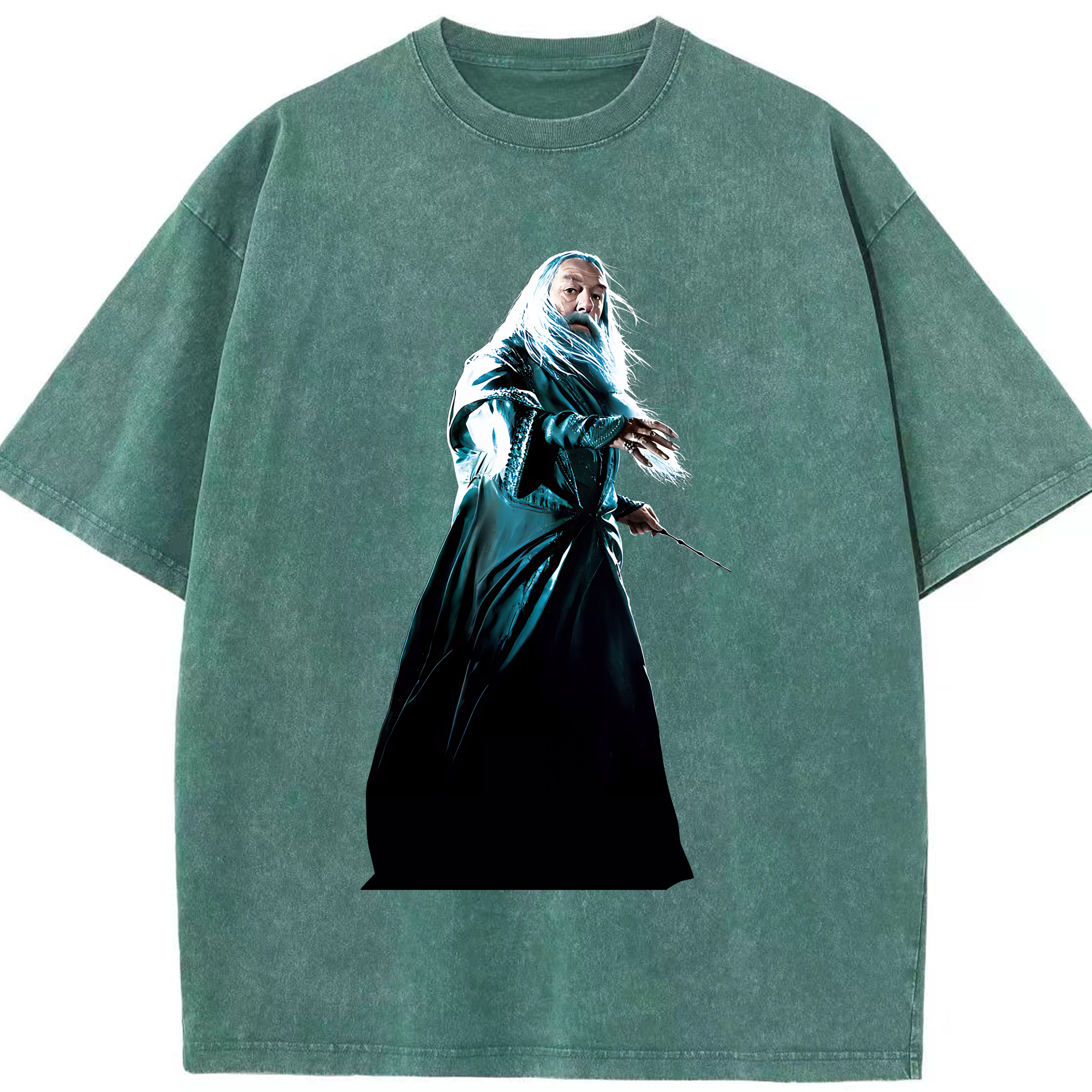 （画像用） Harry Potter ハリー・ポッターシリーズ 綿100% ヴィンテージ風 半袖Tシャツ（フロントプリント）